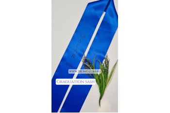 Graduation SASH Stole Personalised Custom text picture